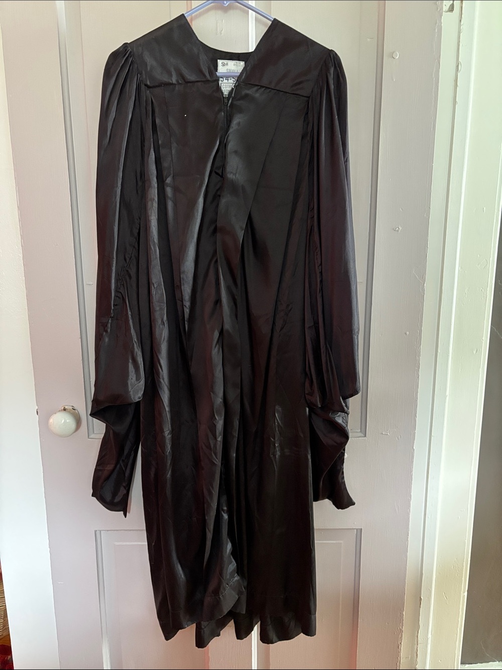Classic Black Graduation Gown